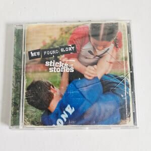 New Found Glory CD Sticks & Stones 2002 Album Pop Punk Alternative Emo Y2K